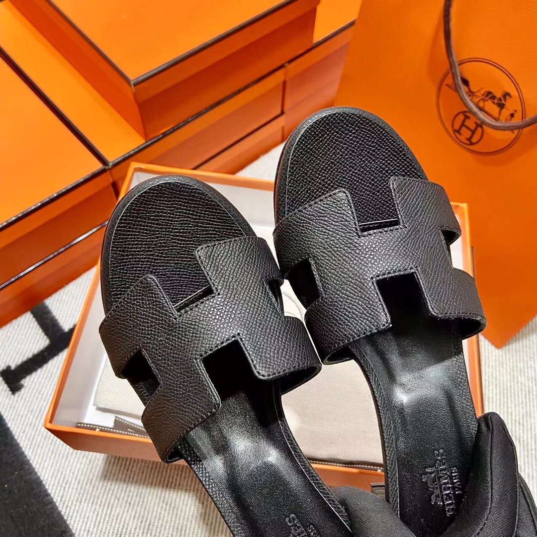 에르메스 올수공 오아시스 슬리퍼 샌들 앱송 47